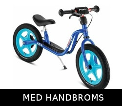 Springcykel med handbroms